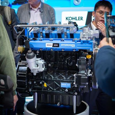 Kohler Engines predstavlja vodikovu tehnologiju s novim KDH motorom